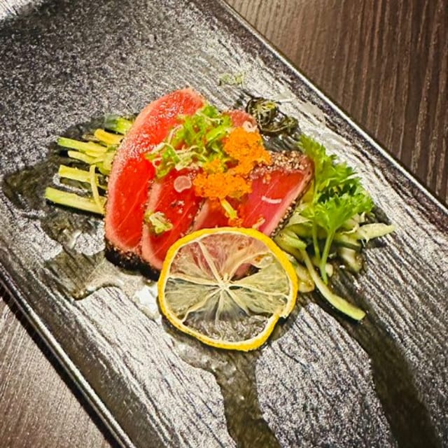 Black Pepper Tuna Tataki (3) 🐟.