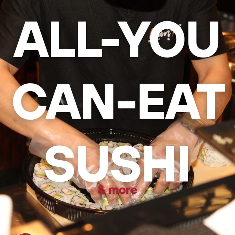 Dinner All You Can Eat  Friday-Sunday(Holiday))